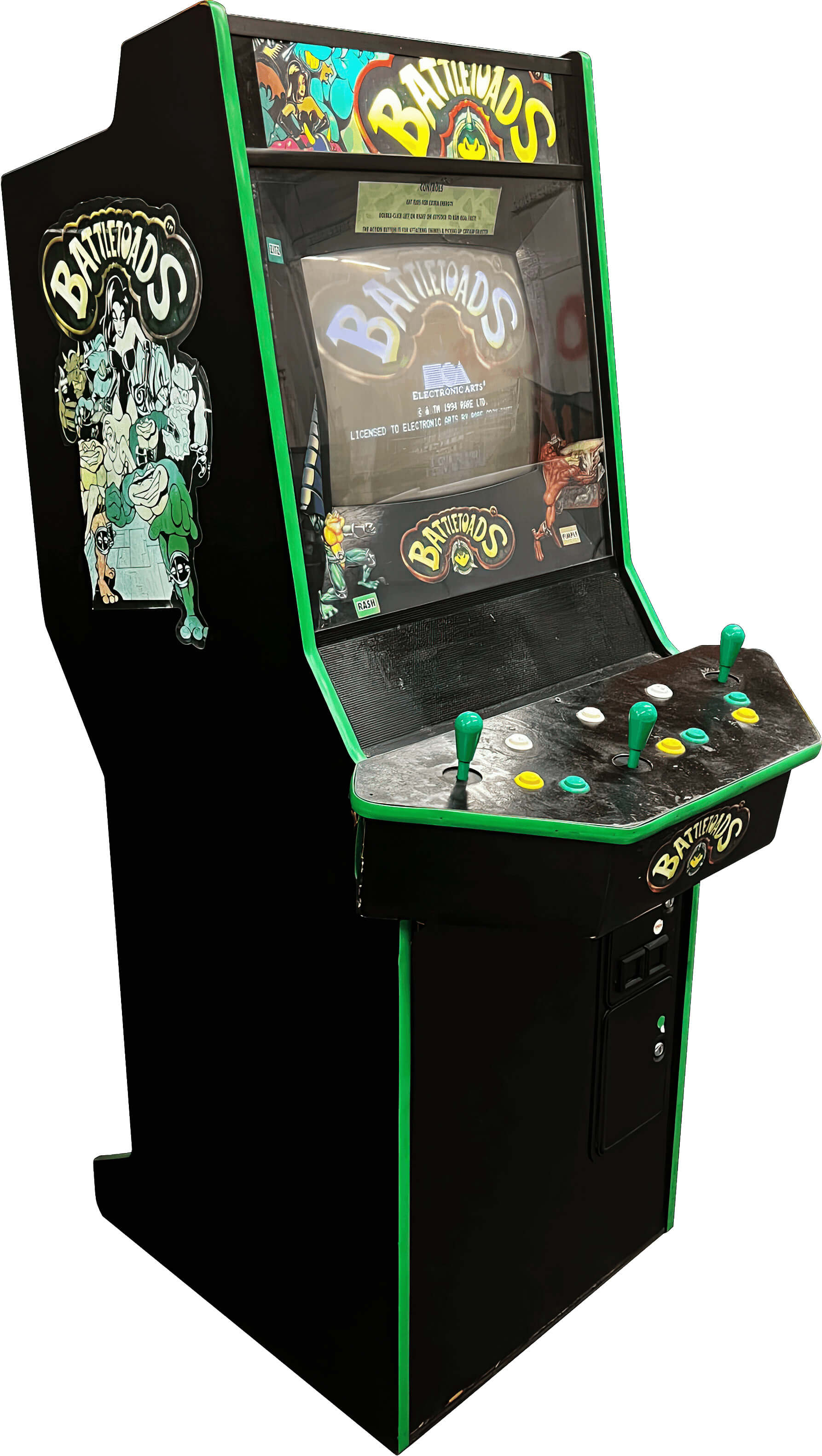 Видеоигра Battletoads на Аркадном автомате